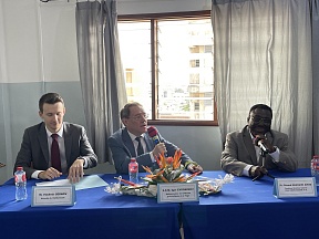 Sur la conférence à l’Ecole Supérieure de Génie Civil A.K.Véréchaguine (Cotonou) à l’occasion de la Journée du diplomate russe