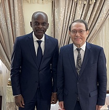 Sur l’audience auprès du Ministre des Affaires Etrangères du Togo