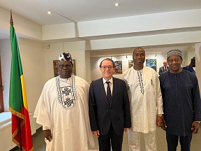 Sur la participation de S.E.M. Igor EVDOKIMOV à la réception à l’occasion de la fête de l’Indépendance du Bénin 