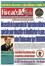 Sur l’interview de l’Ambassadeur de Russie au journal «Hirondelles Infos»