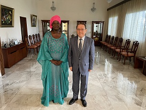 Sur la visite de courtoisie de la nouvelle Coordonnatrice résidente des Nations Unies au Bénin