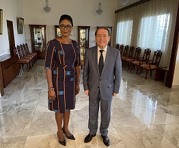 Sur la rencontre avec la directrice de l'Europe du Ministère des Affaires étrangères du Bénin