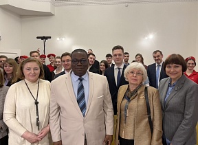 О встрече Посла Бенина в Москве с российскими студентами