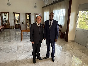 Sur l’entretien entre S.E.M.Igor EVDOKIMOV et le Coordonnateur résident des Nations Unies au Bénin