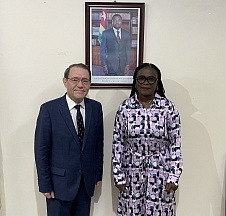 Sur la rencontre avec le Ministre des Sports et des Loisirs du Togo Sur la rencontre avec le Ministre des Sports et des Loisirs du Togo