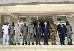 Sur la rencontre avec le Ministre de la Défense nationale et le Chef d’Etat major général des Forces armées béninoises