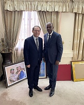 Sur l’entretien avec le Ministre des Affaires étrangères du Togo Sur l’entretien avec le Ministre des Affaires étrangères du Togo