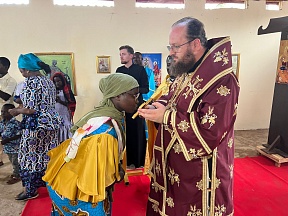 Sur l’arrivée de l’exarque patriarcal d’Afrique au Togo
